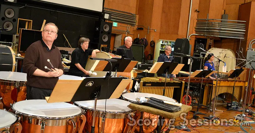 dsc 8118 This past December, Oscar-nominated composer John Powell returned to the Newman Scoring Stage at 20th Century Fox to record his score for Rio 2, the sequel to the hit 2011 Blue Sky/Fox animated feature. Directed by Carlos Saldanha, with whom Powell worked on the first Rio as well as two Ice Age movies, the film opened on April 11, 2014, and has already grossed over $300 million worldwide. ScoringSessions.com is thrilled to bring our readers the exclusive photos from the orchestral sessions!